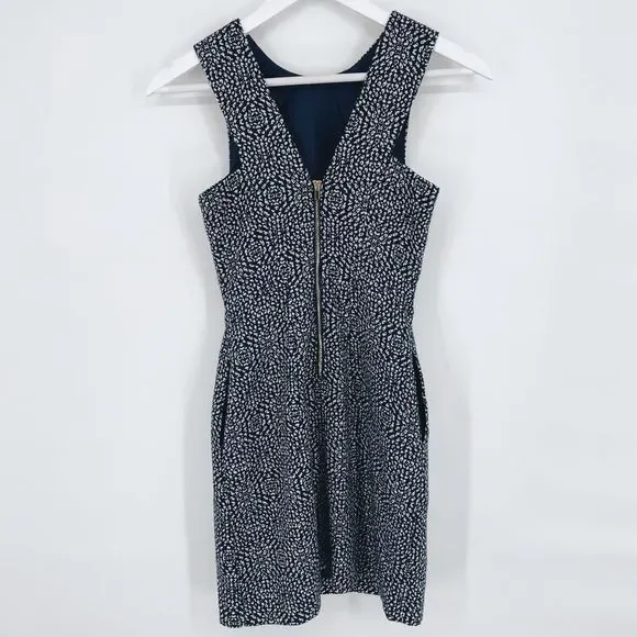H&M Printed Career Mini Dress with Exposed Zipper - Picture 2 of 5